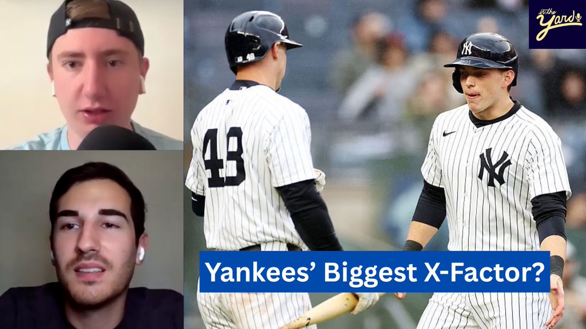 IntheYardPod's tweet photo. ⚾️NEW POD OUT⚾️
- Can Hunter Greene win the Cy Young?
- Will the White Sox win even LESS games than last year? 
- Who has been the Yankees’ biggest X-Factor? 

https://t.co/MJtClzsFBD https://t.co/SiOfQTUhFb