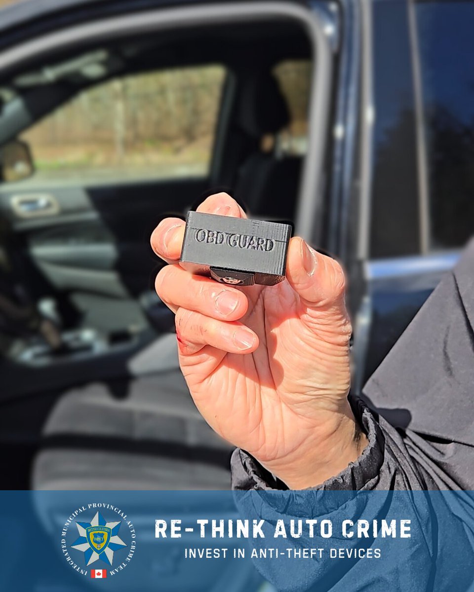 IMPACTautocrime's tweet image. Looking for an effective anti-theft device? An OBD port cover is a great investment as it prevents high-tech thieves from easily accessing your vehicle’s onboard computer to steal your car.

For more info visit baitcar.com/prevention
#AutoCrimeEnforcementMonth #RethinkAutoCrime