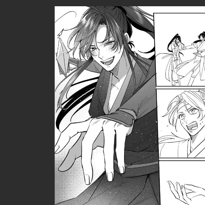 楽しそうな魏嬰 