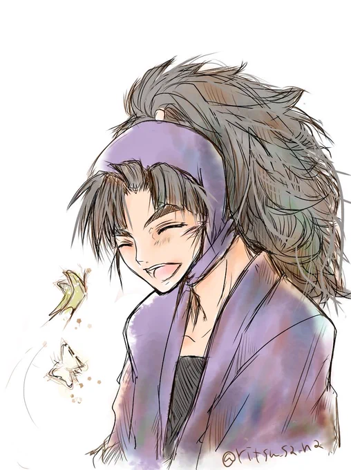 竹谷八左ヱ門 #nin_draw 