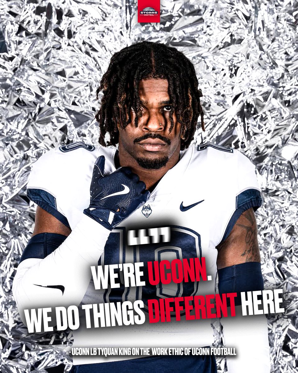 There’s something special brewing in Storrs 📈 <a href="/UConnFootball/">UConn Football</a>