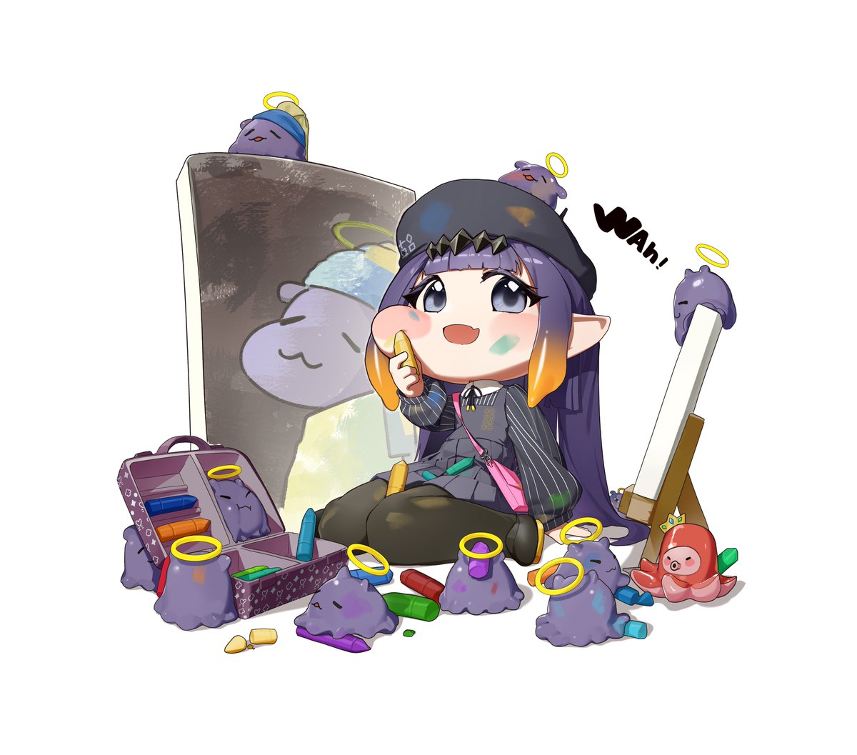 #inART #いなート
WAh!🖍️