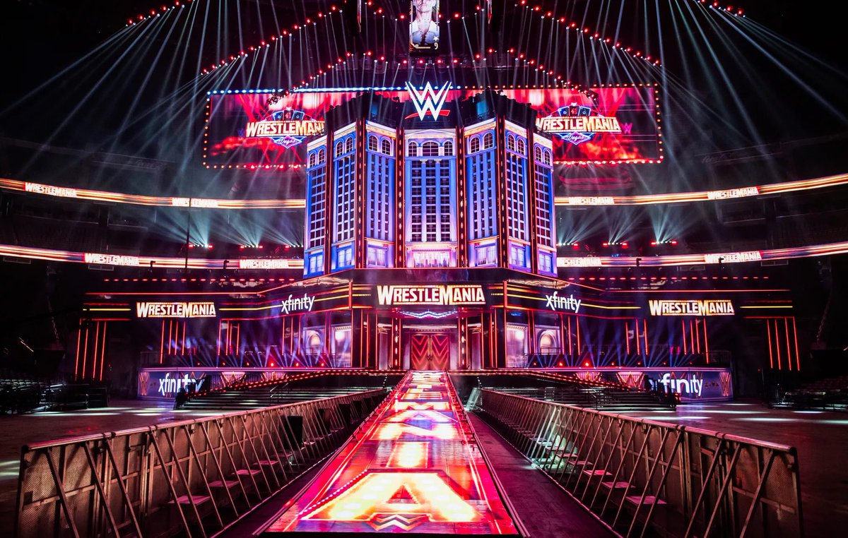 Wrestle Ops (@wrestleops) on Twitter photo High definition look at the #WrestleMania 41 set. High definition look at the #WrestleMania 41 set.