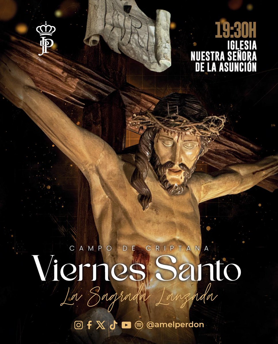 amelperdon's tweet photo. Viernes Santo en la tierra de gigantes con la hermandad de la #Lanzada 

#SemanaSanta #Criptana #Perdon https://t.co/EuLhImRsOn