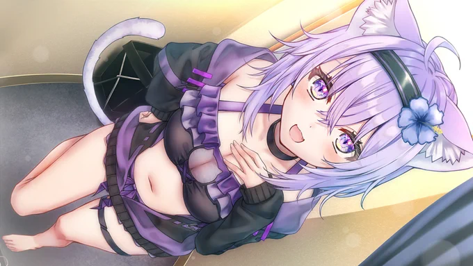 Okayu Nyumu! Visual Novel Will Release in English on August 7  