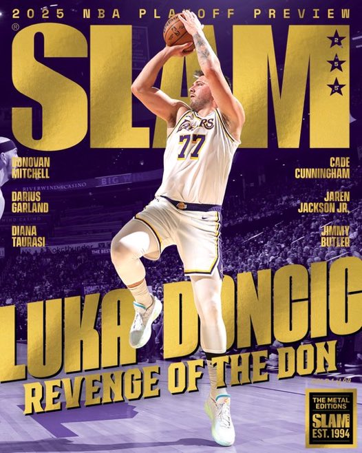 Luka on cover of SLAM Magazine 🔥 

“REVENGE OF THE DON” 🪄