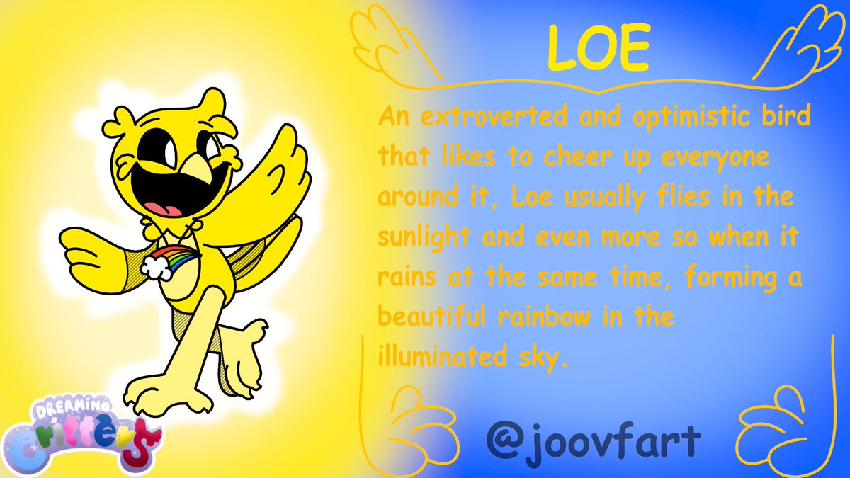 Joovfart (@joovfart) on Twitter photo Loe - 🌈
#NightmareCritters #DreamingCritters #PoppyPlaytime Loe - 🌈
#NightmareCritters #DreamingCritters #PoppyPlaytime