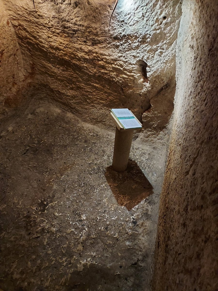 “The Pit” is the underground cell beneath Caiphas’ house in Jerusalem where Jesus was held in complete darkness and solitude the night before His crucifixion. God identifies with all of our loneliness, suffering, grief, and fear. He went down into the pit in order to pull us out.