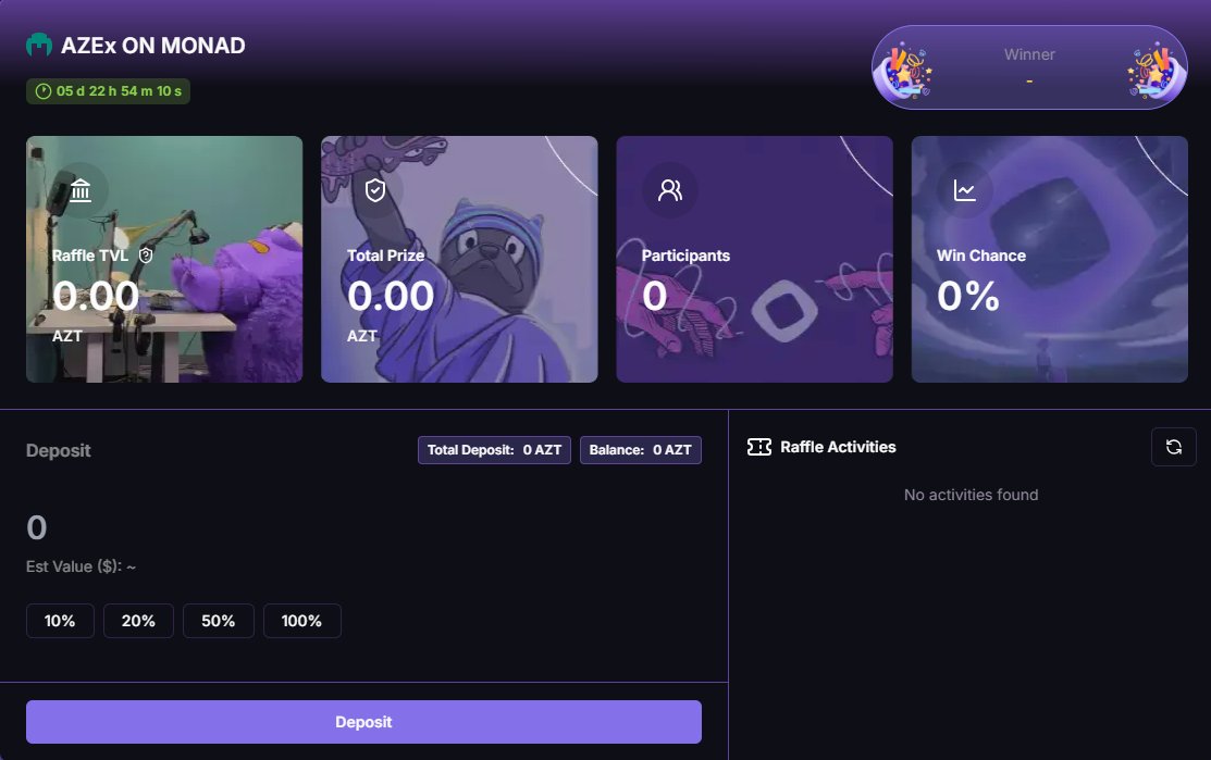 Fuku ⛩ 🧧 (@fuku_nad) on Twitter photo 🚨 Attention, Monad degens—brace yourselves for some next-level heat!
The much-anticipated pool collaboration between FUKU and <a href="/azex_io/">AZEx|Mainnet Live</a> has officially launched, and it’s a game-changer!
Now, you can snag your $AZT tokens straight from the <a href="/azex_io/">AZEx|Mainnet Live</a> and teleport them over to 🚨 Attention, Monad degens—brace yourselves for some next-level heat!
The much-anticipated pool collaboration between FUKU and <a href="/azex_io/">AZEx|Mainnet Live</a> has officially launched, and it’s a game-changer!
Now, you can snag your $AZT tokens straight from the <a href="/azex_io/">AZEx|Mainnet Live</a> and teleport them over to