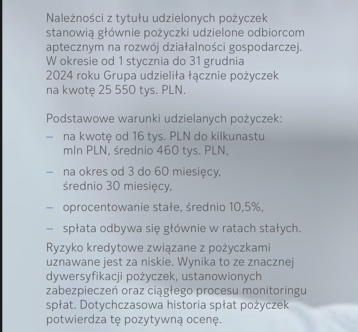 W samym tylko 2024 roku hurtownia Neuca udzieliła ponad 25 mln pożyczek - średnio po 460 tys. W wyniku AdA mamy nadmierną koncentrację na rynku hurtowni farmaceutycznych (dzisiaj 3 największe hurtownie mają prawie 80% udziału w rynku) oraz nadmierne uzależnienie rozdrobnionych i