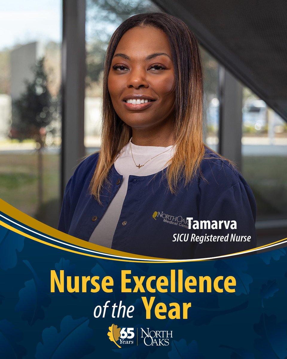 Please join us in congratulating Tamarva, who was celebrated on Thursday, April 17, as Nurse Excellence of the Year! With two decades of surgical critical care nursing experience, Tamarva currently serves as a Charge Nurse in the Surgical Intensive Care Unit.