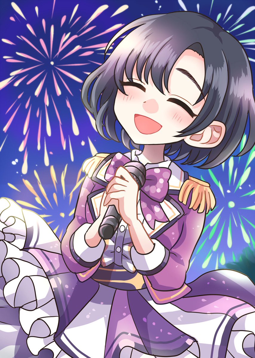 「過去の絵になってしまうけれど!幸せでいてください #白菊ほたる生誕祭2025 」|run（るん）のイラスト