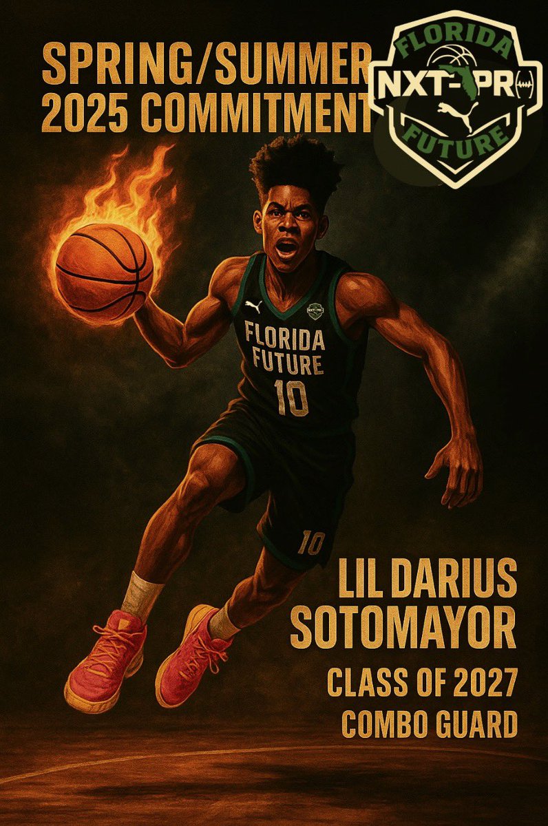 Lil’darius T. Soto Mayor (@lildariust) on Twitter photo Locked and loaded for Spring/Summer 2025 with Florida Future 16U on the Puma NXT Pro Circuit!
Thankful for the opportunity — ready to compete, learn, and level up every day.
Coached by @coachrgilesjr <a href="/FutureUpNXT/">Florida Future</a>
#FloridaFuture #PumaCircuit #NextUp Locked and loaded for Spring/Summer 2025 with Florida Future 16U on the Puma NXT Pro Circuit!
Thankful for the opportunity — ready to compete, learn, and level up every day.
Coached by @coachrgilesjr <a href="/FutureUpNXT/">Florida Future</a>
#FloridaFuture #PumaCircuit #NextUp