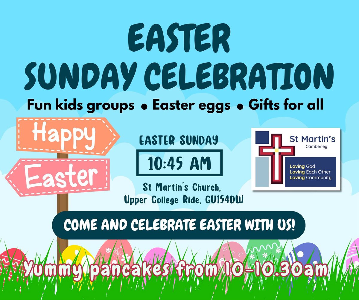 St Martin's Camberley tweet media