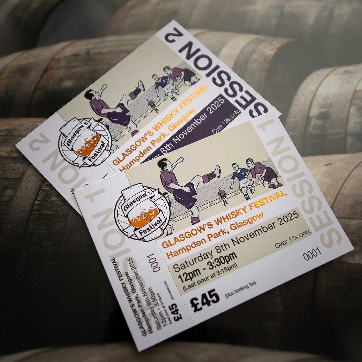 Two weeks today we'll be putting these on sale!
11am, Saturday 3rd of May from <a href="/ticketsscotland/">Tickets Scotland</a>.

#gwf2025 #Glasgow #whisky
