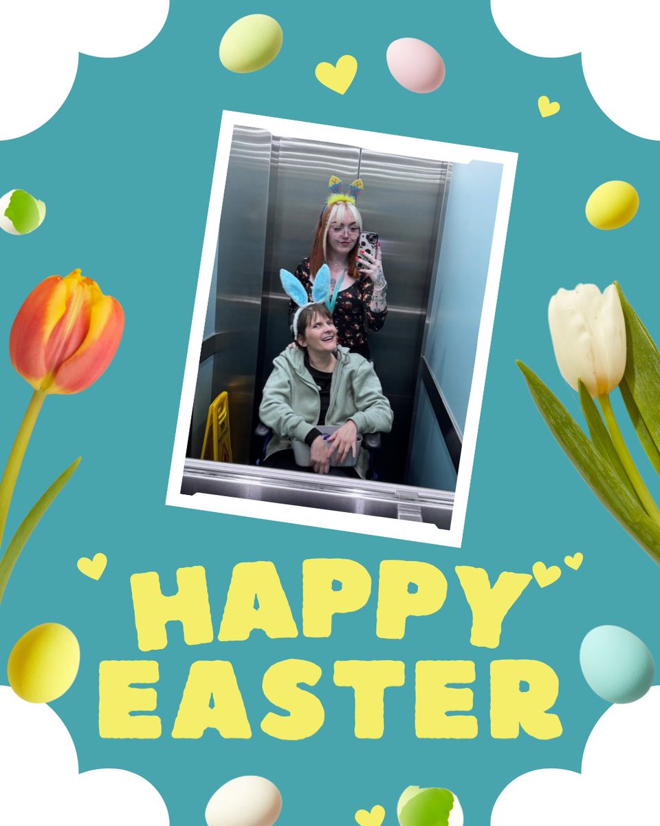 Laura aka the Easter Bunny 🐰 had some eggstra special treats 🥚to hand out to her peers at The Meath! She was very excited and full of smiles 😄 as she handed out the treats! Everyone was so pleased to get a visit from this happy Easter Bunny 🐇!