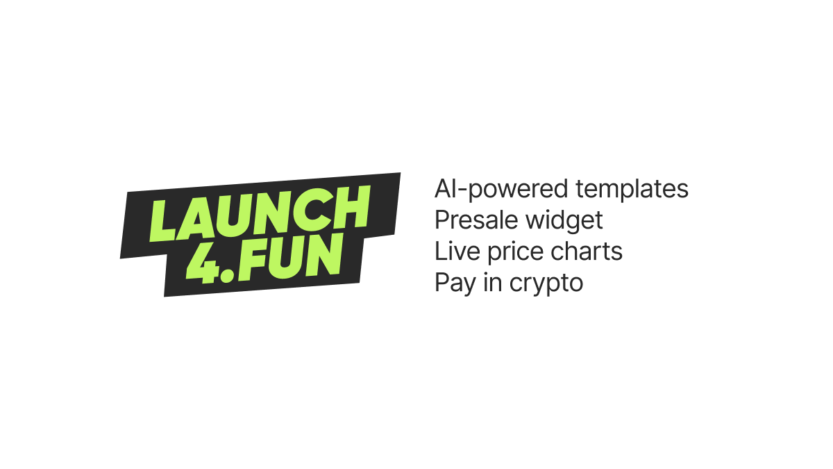 launch4fun's tweet photo. 1/ 🚨 JUST LAUNCHED: launch4 (dot) fun
Build your crypto project’s landing page in minutes, not days.
No code. No agency. No headaches.

Just vibes, memes, and presale buttons.
Built by degens for degens.👇 https://t.co/b0j7IDCcSp