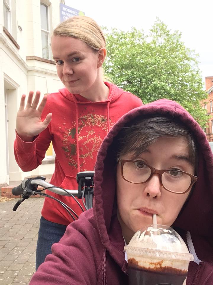 Ellen (@ellenfromnowon) on Twitter photo 6 years ago today, my dear friend <a href="/LyraMcKee/">Lyra McKee</a> was taken from us, murdered in the streets of her new home city. Miss you, honey.
The paramilitaries took her life, but she wrote for peace. "Here's to better times ahead, and saying goodbye to bombs and bullets once and for all." 6 years ago today, my dear friend <a href="/LyraMcKee/">Lyra McKee</a> was taken from us, murdered in the streets of her new home city. Miss you, honey.
The paramilitaries took her life, but she wrote for peace. "Here's to better times ahead, and saying goodbye to bombs and bullets once and for all."