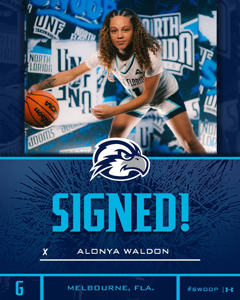 Welcome to the First Coast, Alonya!

• Junior guard
• Melbourne, Fla.
• Transferring from Samford
• Career-high 19 pts vs SFA at UNF’s Thanksgiving MTE

#SWOOP