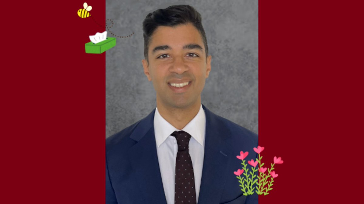 umnmedschool's tweet photo. 🌸 Spring is in the air—and so are allergens. 🤧

Dr. Neal Godse from @ent_umn &amp; @MHealthFairview shares how to spot #spring allergy symptoms and tips to manage them 👉 https://t.co/Kt5EErVSVm

#SpringAllergies https://t.co/1C12ncz97A