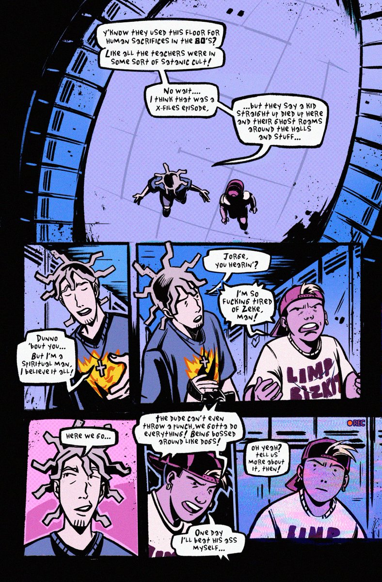 xdangerjazzx's tweet photo. I have a webcomic called Facerippers, I do the art, the colors, the editing, the writing, the posting, the promoting, everything! It's a love project, all I ask is for people to give it a chance. :) https://t.co/HjgydT9SqC https://t.co/xPDStLb4HF