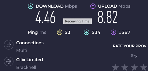 cayman4522's tweet photo. @SkyBroadband what rubbish service!!!  for this I pay you £150 a month!!! https://t.co/SbuJ1u8DPJ