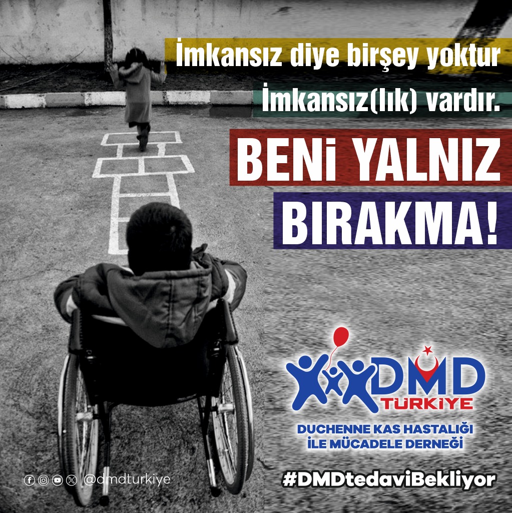 DMD’de “yarın” diye bir şey yoktur.
Her geçen gün daha fazla yıkım demek.
#DMDtedaviBekliyor