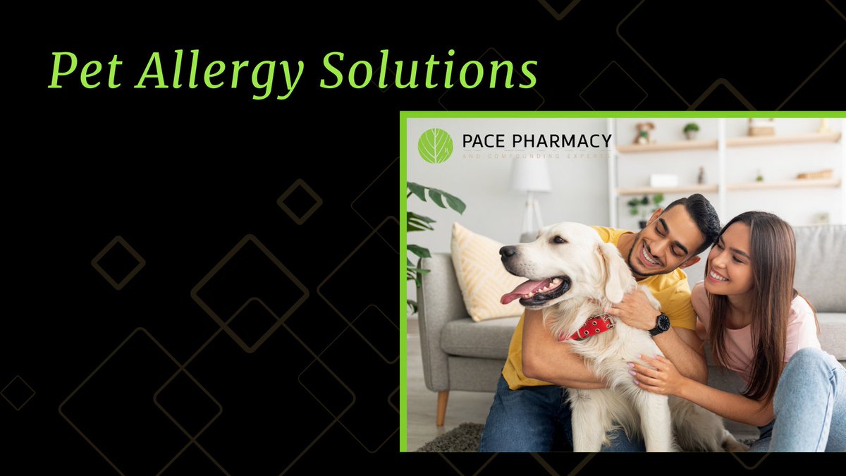 pacepharmacy's tweet image. #Pets can suffer from allergies just like us, but standard meds don’t always fit their needs. #CompoundedMedications offer #CustomizedSolutions, tasty flavours, hypoallergenic options, and alternative forms like creams or shampoos that may provide personalized relief.
