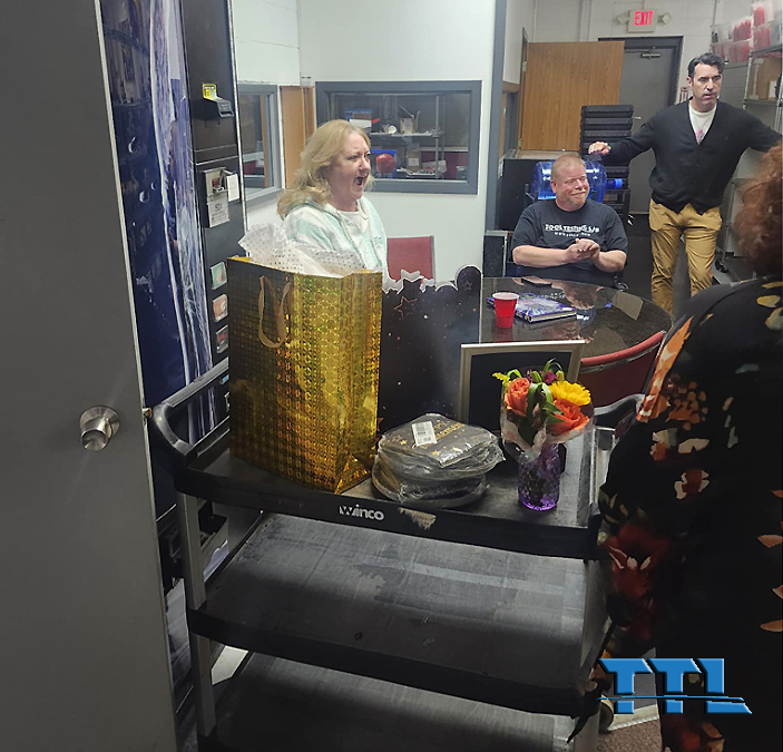 ToolTestingLab's tweet photo. Congratulations to our Office Manager, Terri Howard, who retired today after 17 years of service keeping the main office running like a precision calibrated tool. She will be truly missed! https://t.co/mCZvk8aZNf