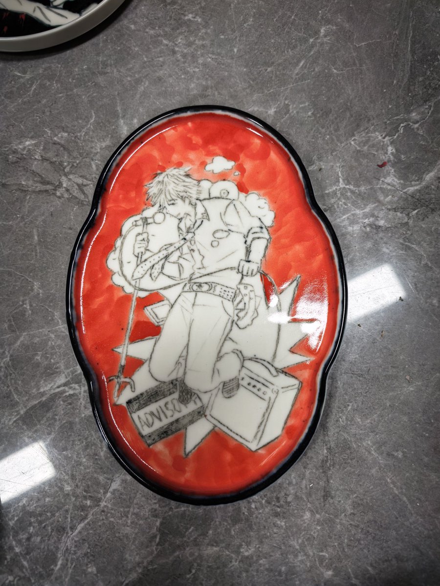 Wolftreeee's tweet photo. The china plate and bowls i drew is finally okay This is so fucking beautiful I'm gonna cry https://t.co/MdMtkzZHec
