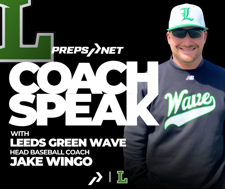 Leeds High School head baseball coach Jake Wingo sits down with PrepsNet to discuss the area champion Green Wave's late season action on the diamond | youtube.com/watch?v=pe6AIH…