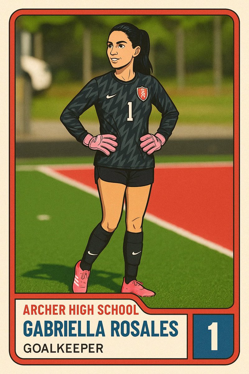 Caught in the moment during the game, not posing! 😝 📸 
#ArcherTigersSoccer #PKSavesGoddess #FootballFever
#SoccerLife #GoalKeeper #WomenInFootball #SoccerStar #TeamCaptain #SoccerGirls #SoccerCards #AAMU