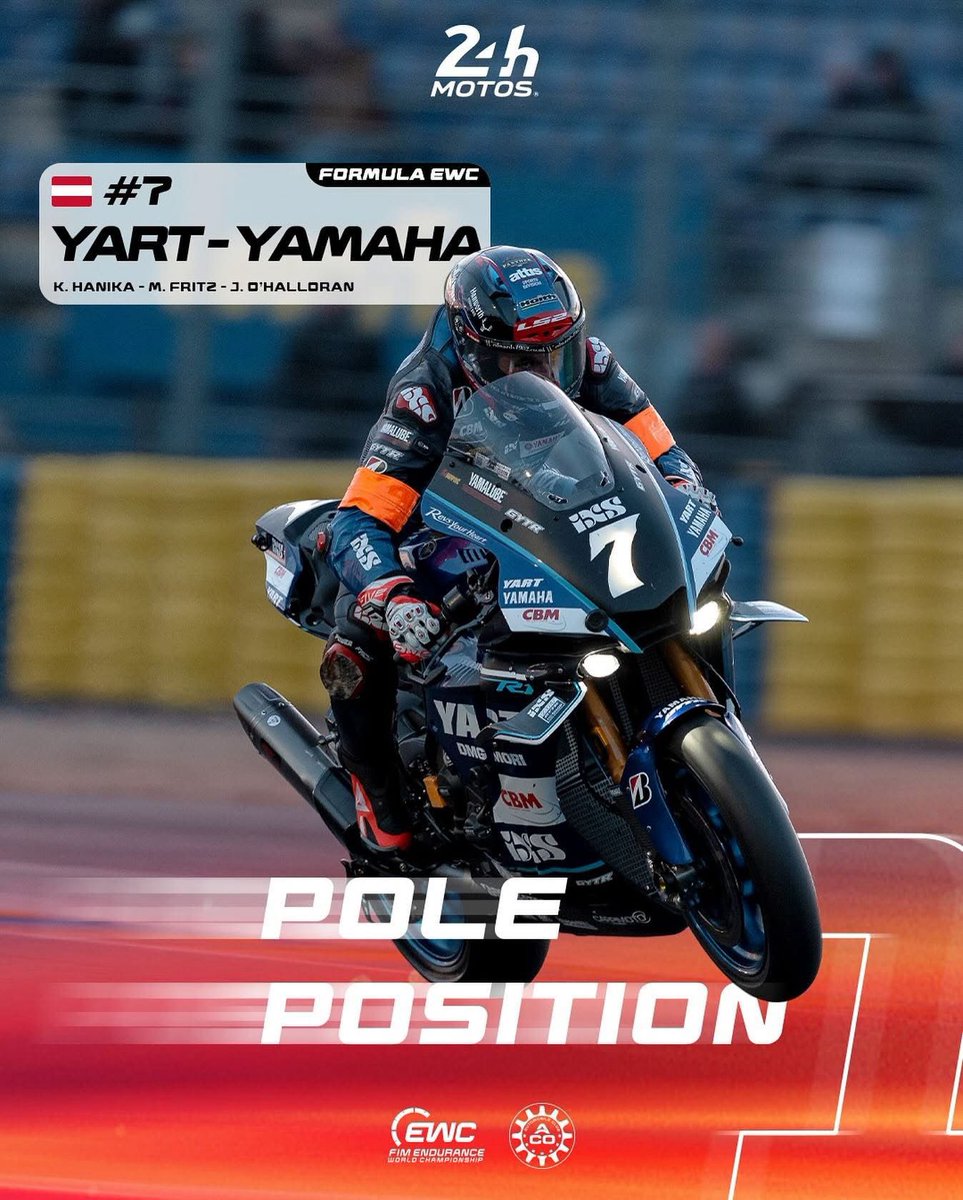 24 Heures Motos - Le Mans. 18-20 Avril.

Bravo à nos amis du YART (#7).

Photo : YART