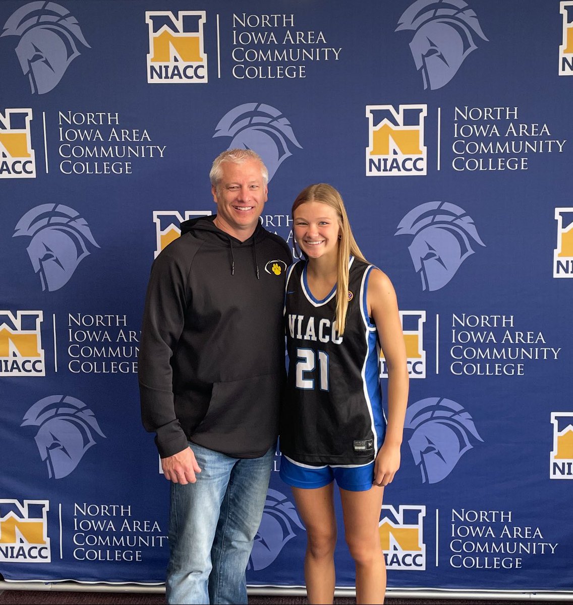 Thank you <a href="/CoachVaught/">Brad Vaught</a> for an awesome visit, and wanting to support me at the next level! Excited to see what the future brings! <a href="/NIACCWBball/">NIACC Women's Basketball</a>