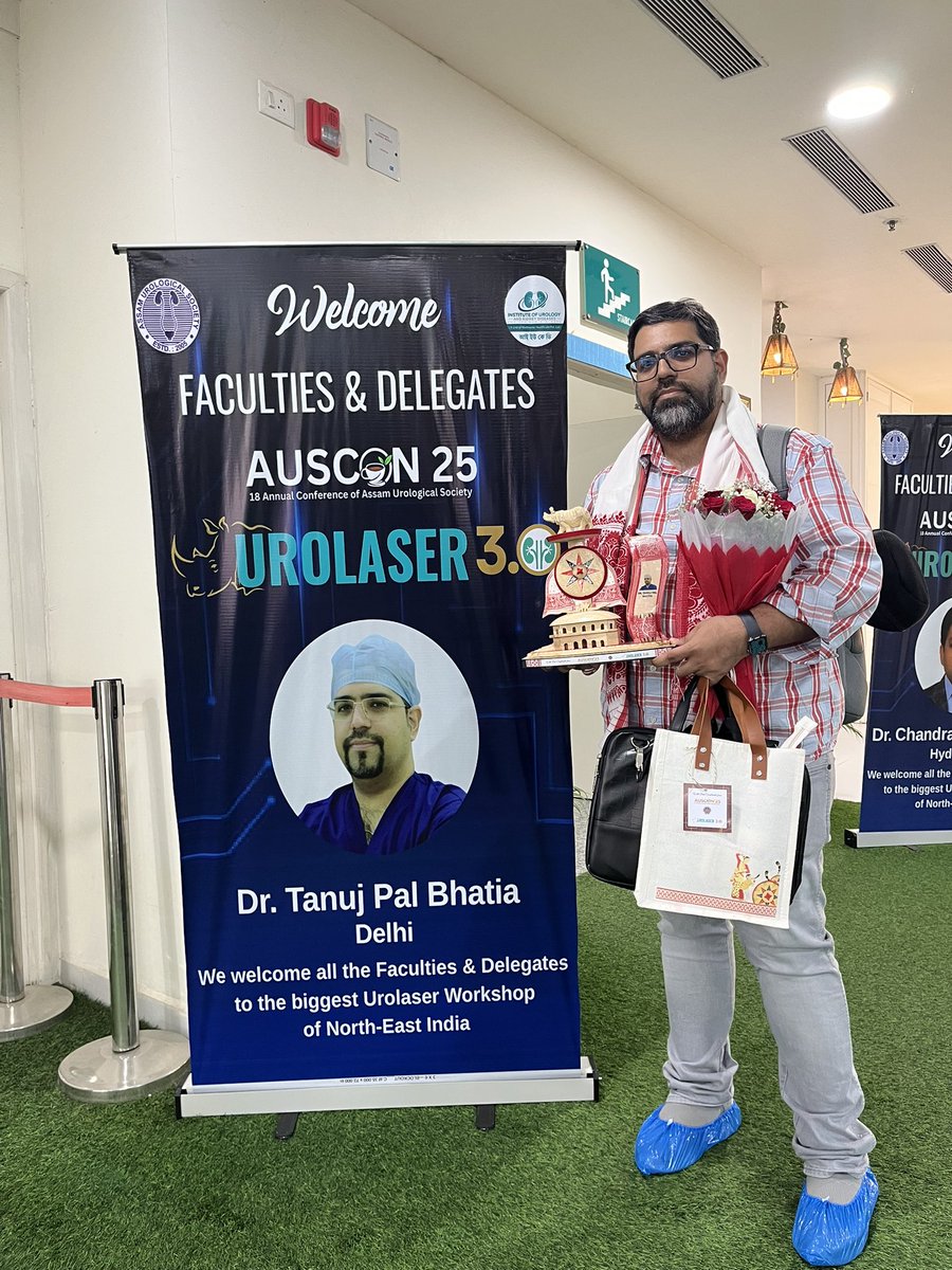 Demonstrated live LASER Prostate surgery HoLEP at IUKD Guwahati today using <a href="/SurgicalJena/">JenaSurgical</a>  3rd gen 150 watt machine. I thank the organisers Dr Arup Kumar Nath and AUS for inviting me. By operating at Guwahati I can proudly say that I have demonstrated HoLEP from east to west