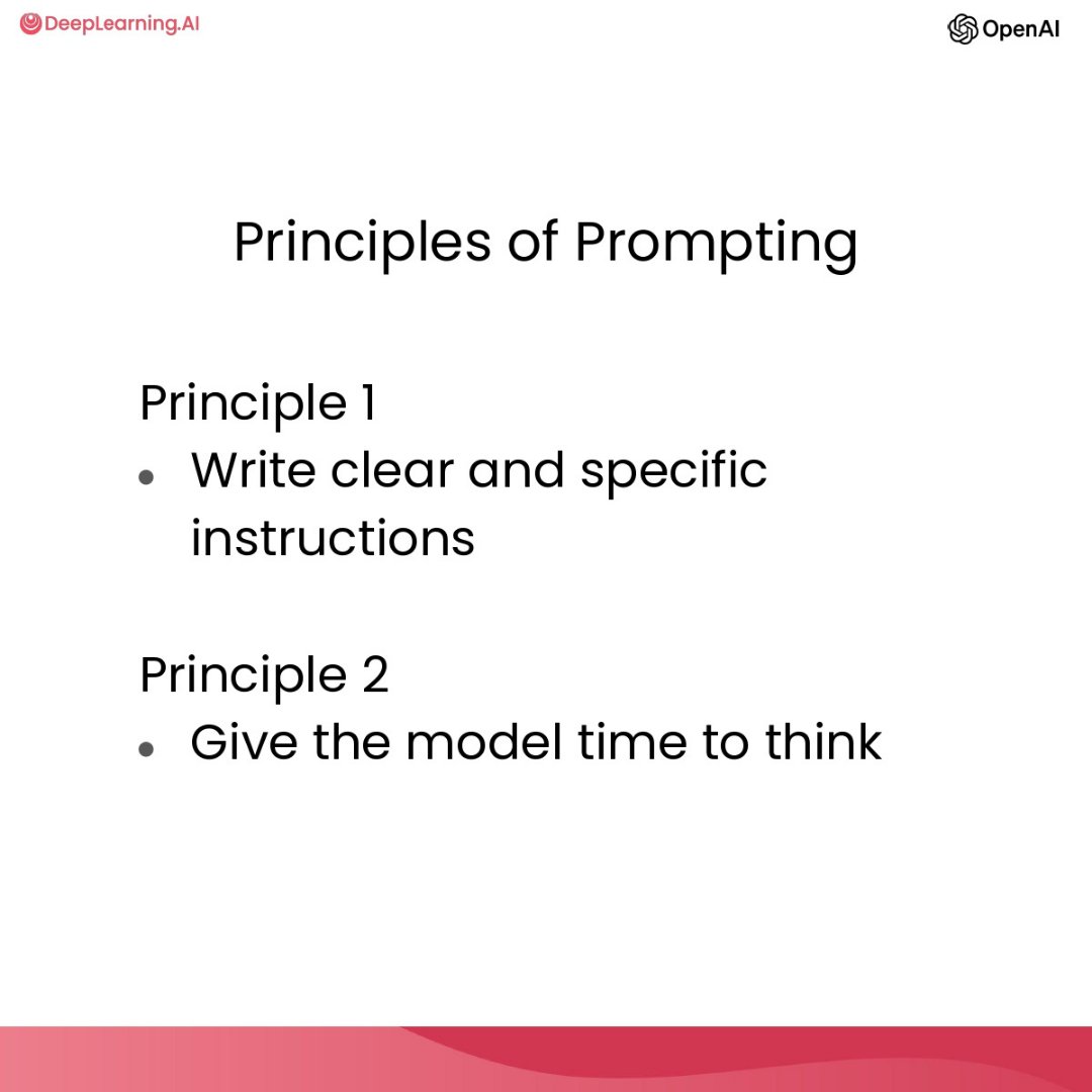 DeepLearningAI's tweet photo. In the popular short course "ChatGPT Prompt Engineering for Developers," you will learn essential principles for crafting effective prompts to get better results. 

Get hands-on experience by coding and exploring different prompt variations to understand input and output dynamics.

Enroll now and enhance your prompting skills: https://t.co/6Hxt6FZQLM