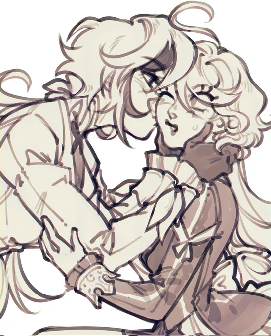 legitimately haven't drawn them since fontaine wow#arlefuri 