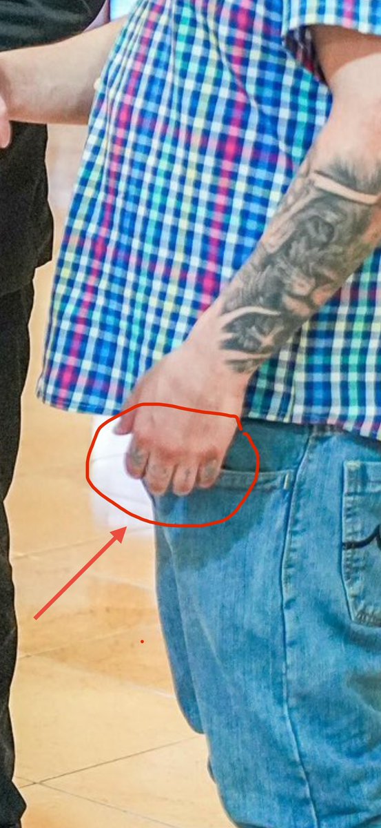 <a href="/ChrisVanHollen/">Senator Chris Van Hollen</a> Senator, your boy has MS-13 tattooed on his knuckles…

grok.com/share/bGVnYWN5…