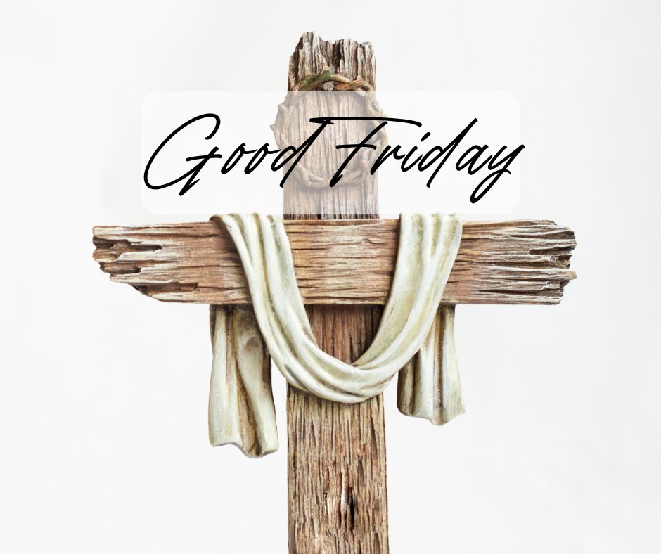 🙏 Good Friday 🙏
Today, we pause to remember the sacrifice that changed everything. A day of reflection, grace, and deep love. May we carry its meaning in our hearts and live with compassion and hope. ✝️💛