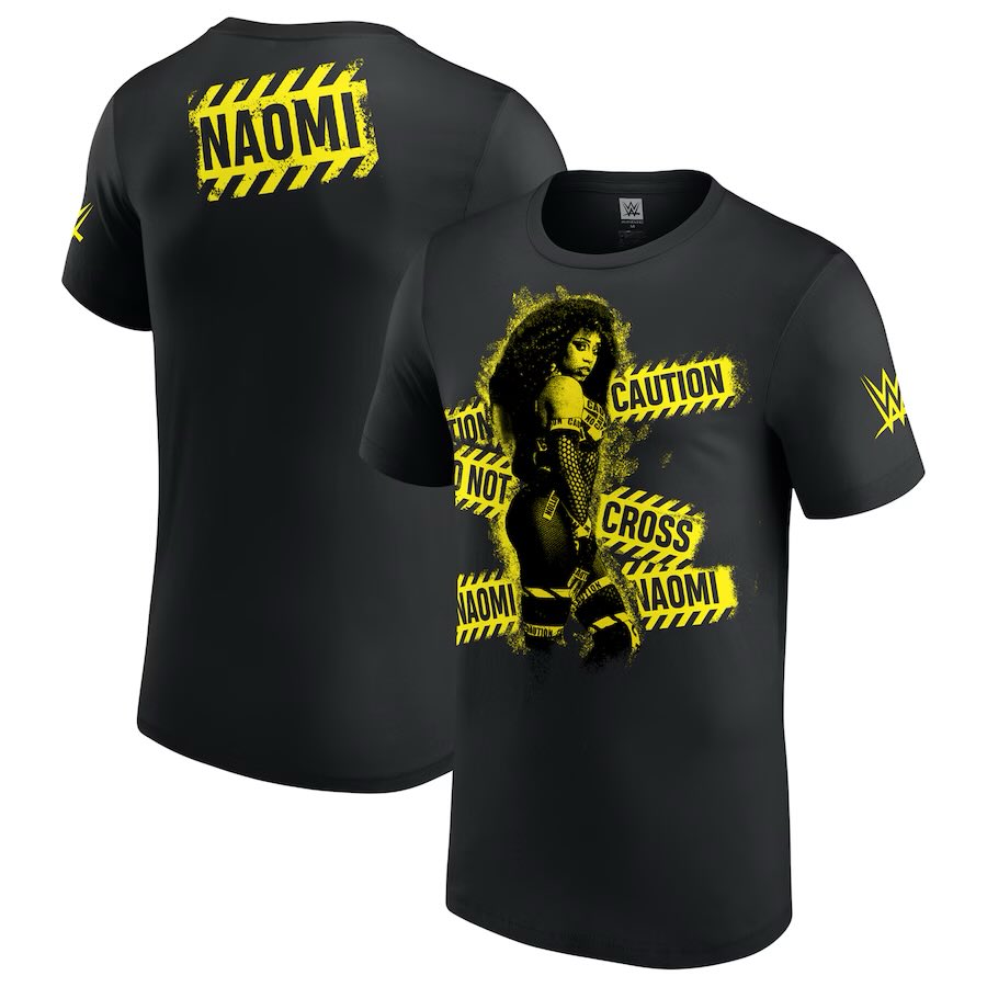 TrinityFatuNews's tweet image. ⚠️⚠️ NAOMI HAS NEW MERCH ON WWE SHOP! ⚠️⚠️

BUY HERE!: shop.wwe.com/en/mens-black-…