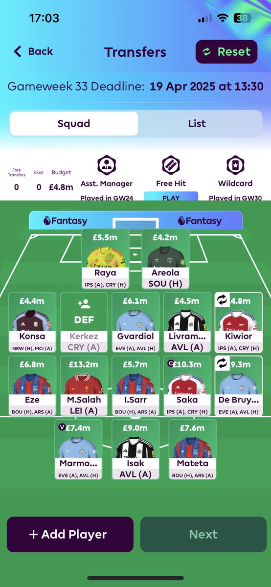 Dobbo_9's tweet photo. @FPLGOAT7 Who should this defender be? BB33 fh34. Thanks https://t.co/qSXqwx0bx1