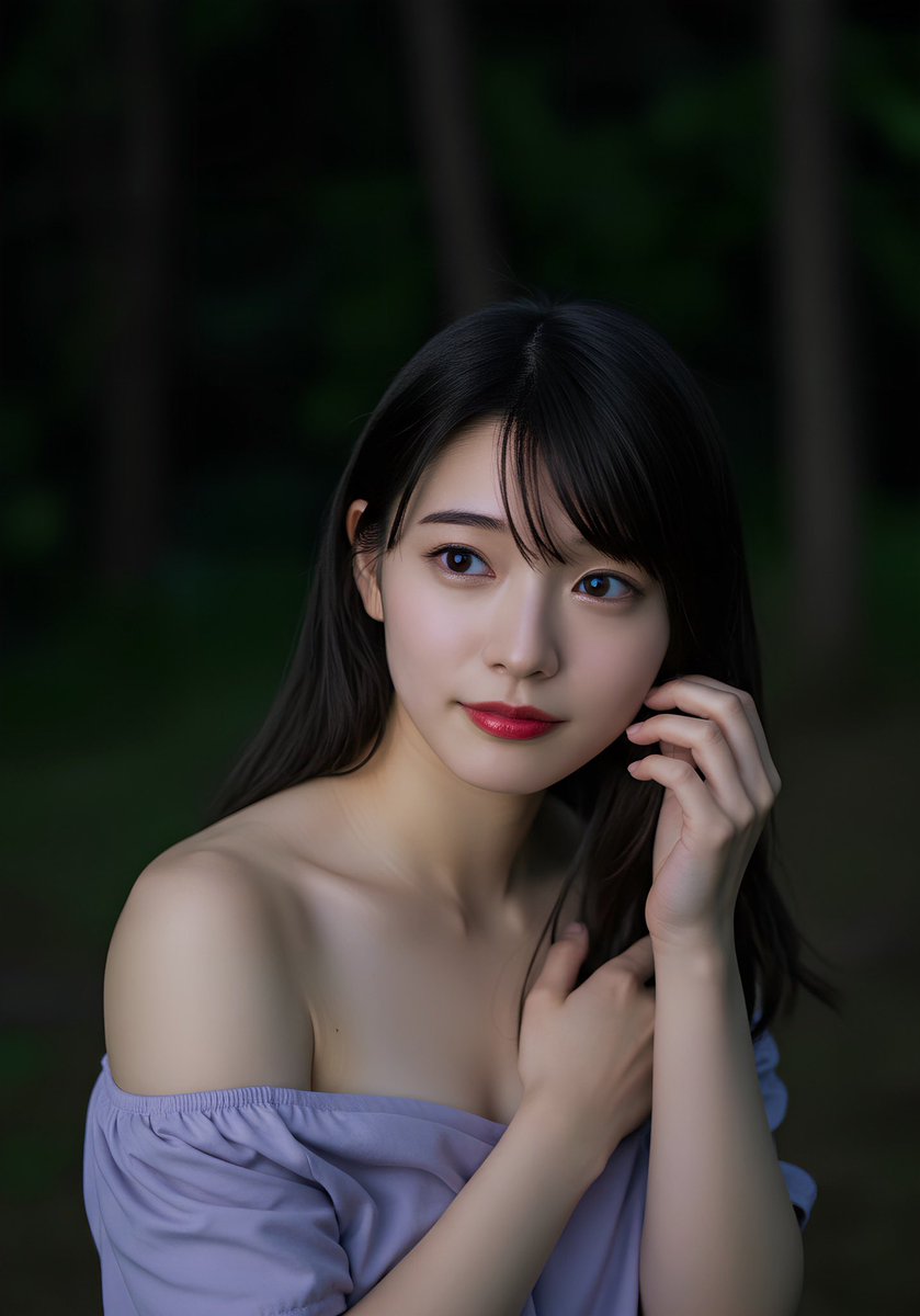 Tserupuu's tweet photo. #aigirl #aiart #ImageFX #夜のおねえさん #inforest #why #idk https://t.co/DFxcuKlkbY