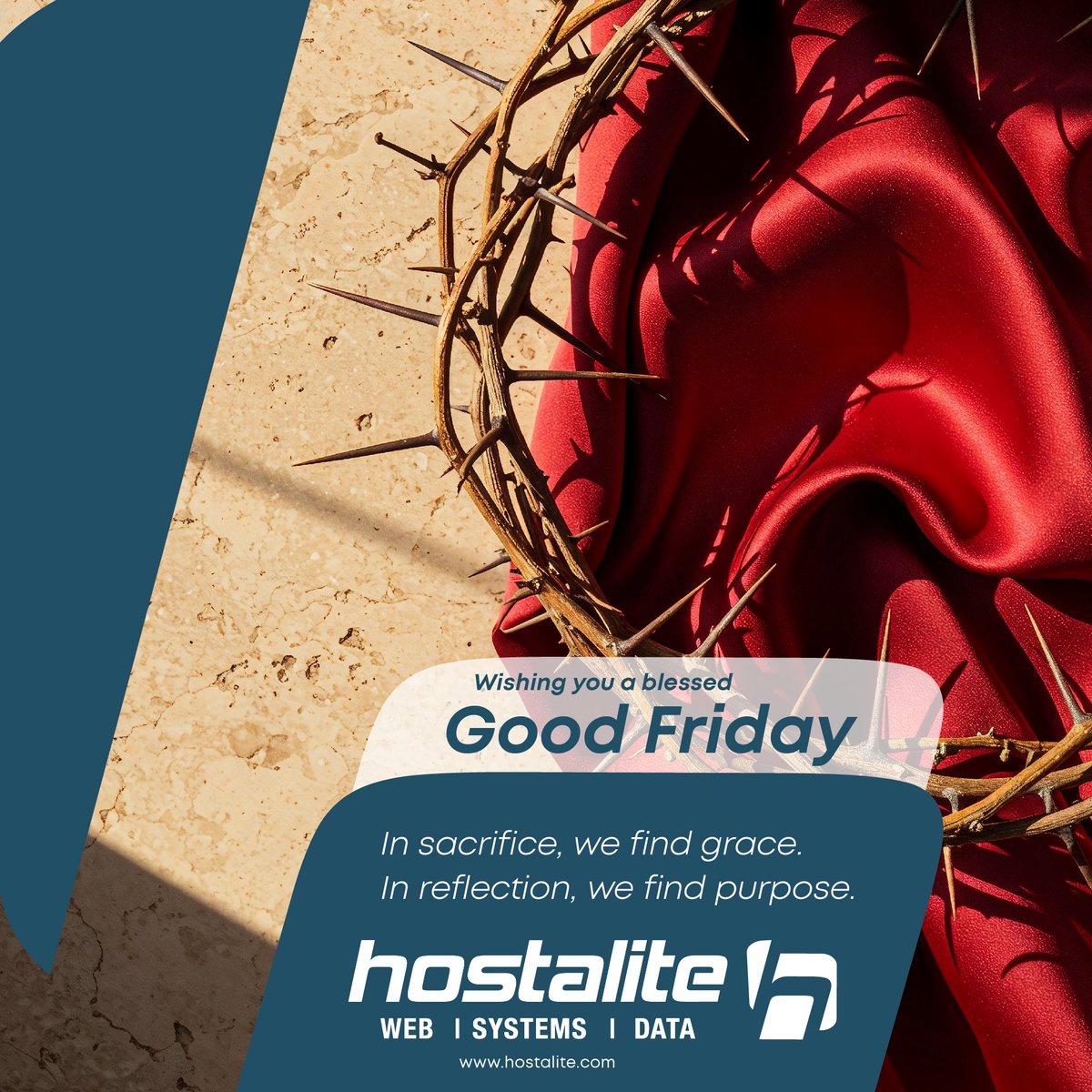 #happygoodfriday from <a href="/Hostalite/">Hostalite Ltd.</a> 
#GoodFriday2025 
#Web #Systems #data