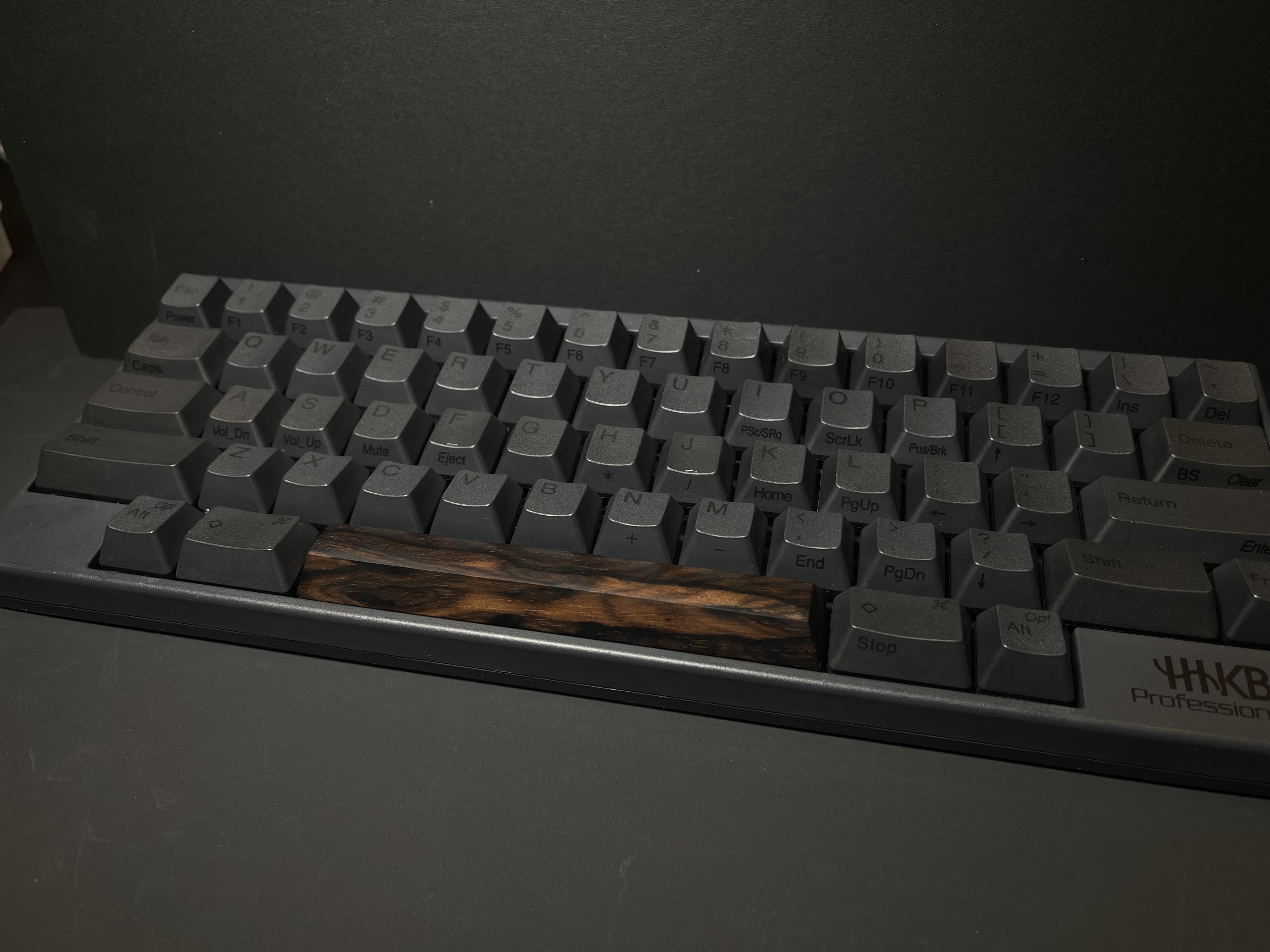 HHKB REALFORCE 木製キートップ JIS SPACE スタビウッド ダーク