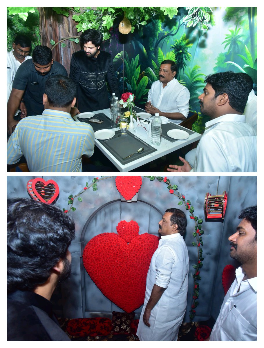 SakhariJsp's tweet photo. #Bheemili #Yendada లో "కళింగపట్నం రెస్టారెంట్" శాసనసభ్యులు శ్రీ @Ganta_Srinivasa గారి చేతుల మీదుగా ప్రారంభమైంది. ముఖ్య అతిథిలుగా విశాఖపట్నం పార్లమెంట్ సభ్యులు శ్రీ @sribharatm గారు, నటులు శ్రీ సోహైల్ గారితో పాల్గొనడం జరిగింది.
శాఖరి శ్రీనివాస్
@DrSandeepJSP
@JanaSenaParty https://t.co/QF6qF0SFce
