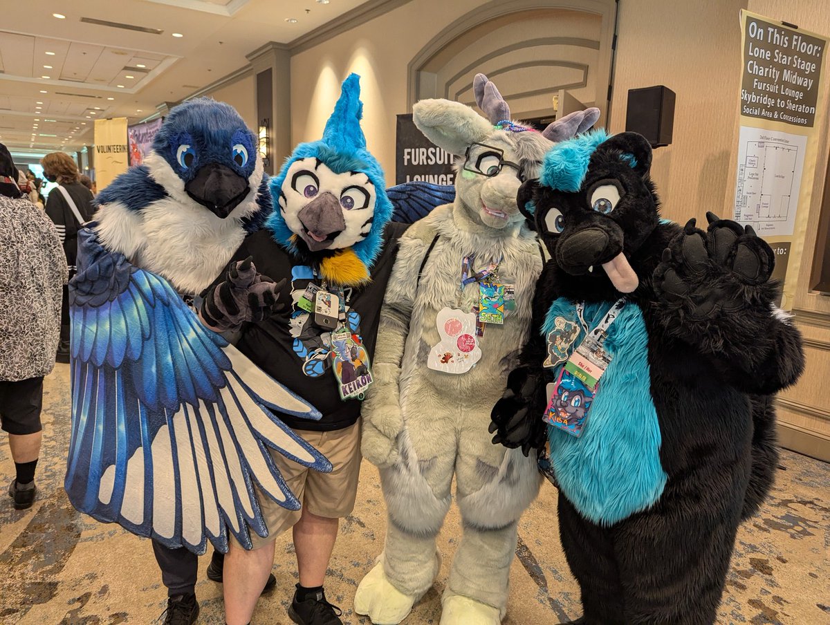 10art1 (@real10art1) on Twitter photo Happy fursuit friday! TFF was last weekend so I have a lot of pics ^^
Group picture with <a href="/ThatCuteShark/">Grymph Simp 🔜 FD</a>, odiseth, and @KibaSkunq Happy fursuit friday! TFF was last weekend so I have a lot of pics ^^
Group picture with <a href="/ThatCuteShark/">Grymph Simp 🔜 FD</a>, odiseth, and @KibaSkunq