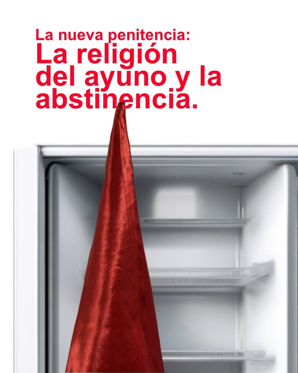 gurmetecom's tweet photo. 🤲📿Ajustarse bien los capirotes que hoy hablamos, en términos semanasanteros, del ayuno intermitente:

👉https://t.co/v7M1JTCOqA

#ViernesSanto #SemanaSanta #ayunointermitente https://t.co/BpBW5jU9ki