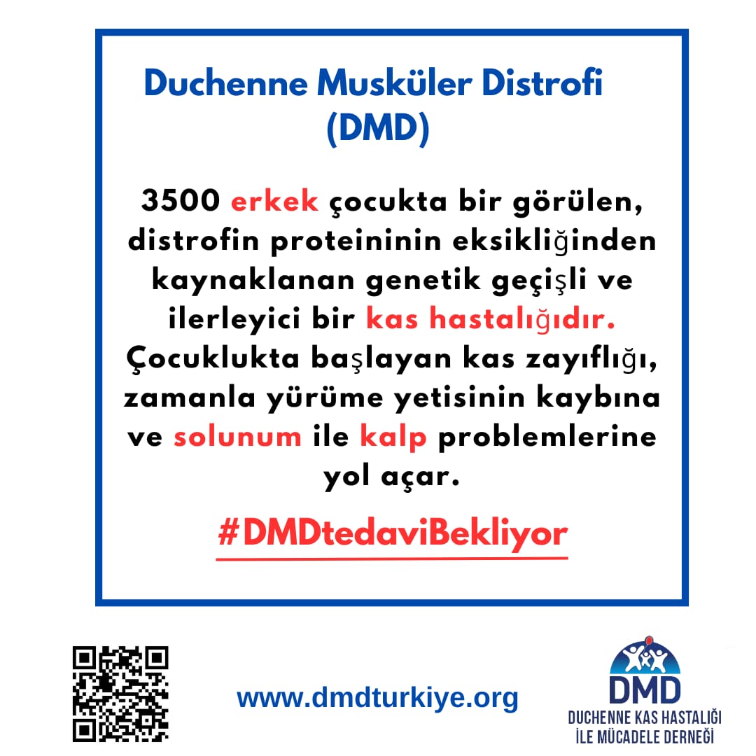 Gen tedavileri bir hayal değil, gerçek!
Ama bu gerçeğe ulaşmak için desteğe ihtiyaç var.
#DMDtedaviBekliyor