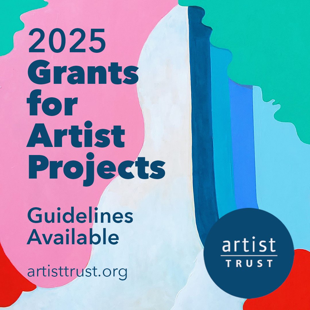 Guidelines are live for the 2025 Grants for Artist Projects (GAP)! GAP are unrestricted project-based grants of $1,500 awarded to 65 artists working in all disciplines across Washington State. 

Learn more: artisttrust.org/gap-guidelines