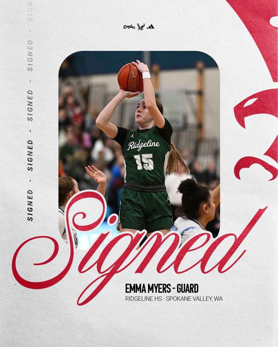 Staying close to home, Emma Myers joins the Eags!

#GoEags #FEO #spokane